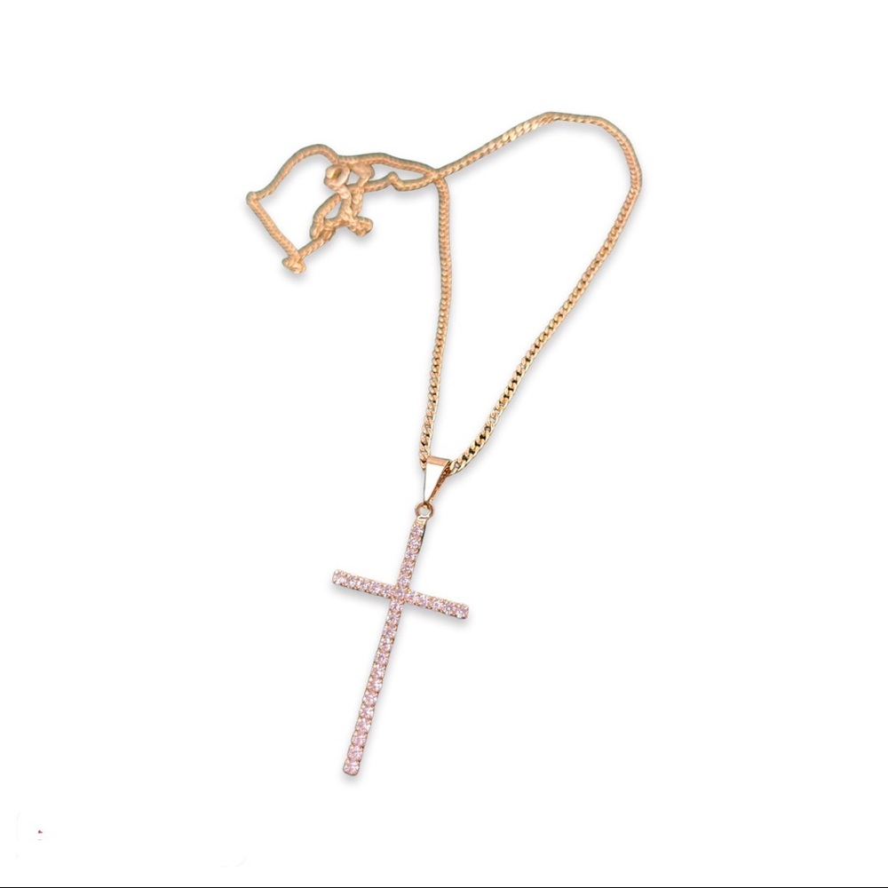 Diamond Cross Necklace